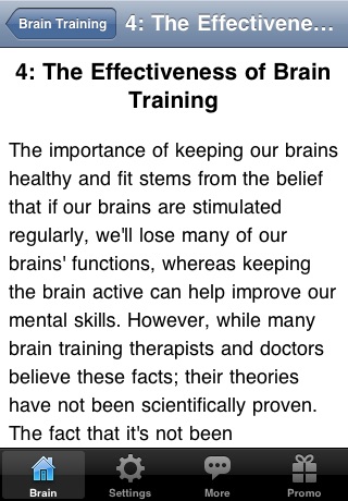 Brain Training - Improving Your Memory screenshot 4