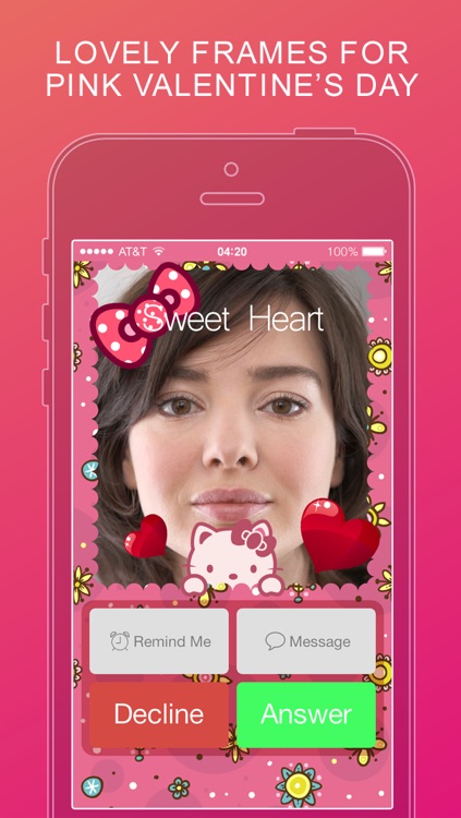 Wallpaper Maker - Pink Valentine's Day Special for iOS 7