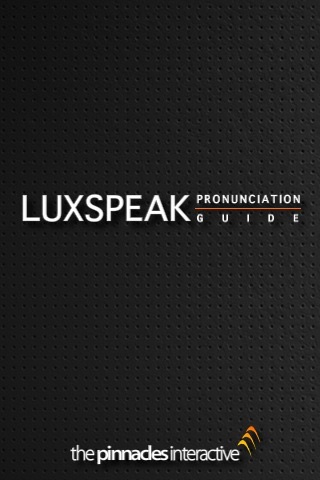 LuxSpeak Pronunciation Guide screenshot 3