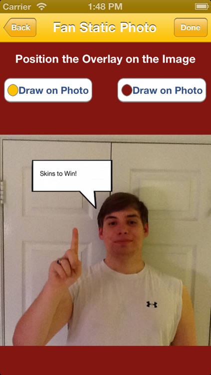 Redskins Fan Static