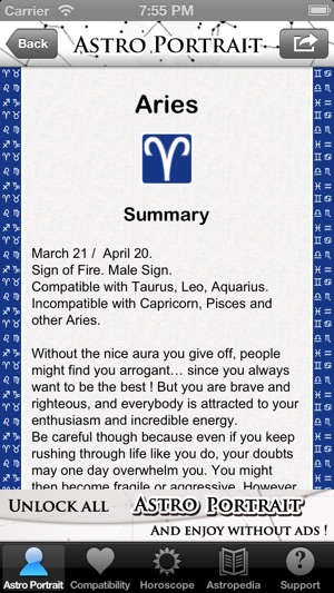 Astro Portrait - Your Astrological Profile, Compatibility be(圖2)-速報App