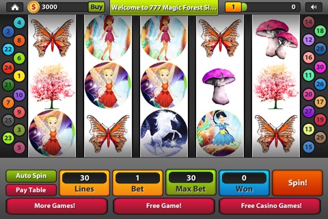 777 Magic Forest Slots screenshot 3