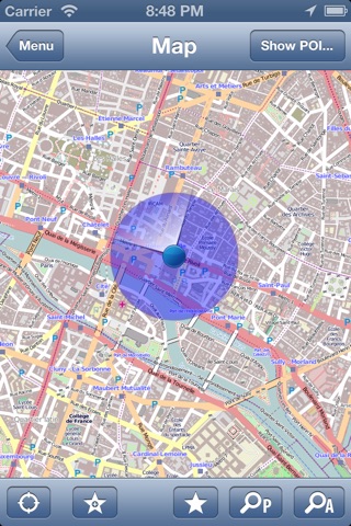 Paris, France Offline Map - PLACE STARS screenshot 3