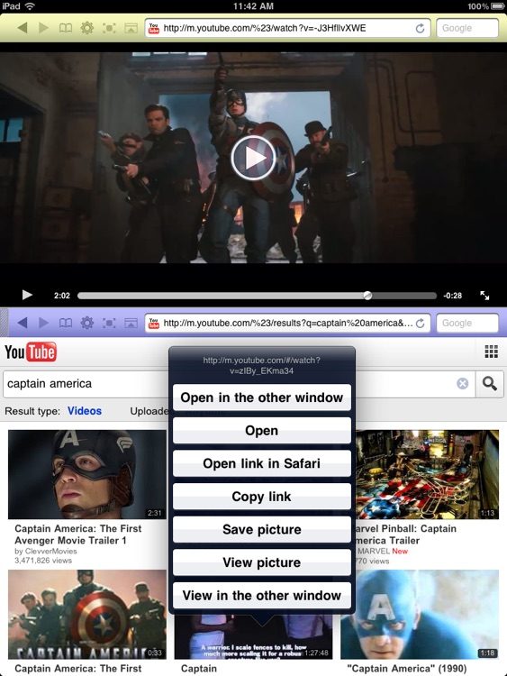 Dual Browser