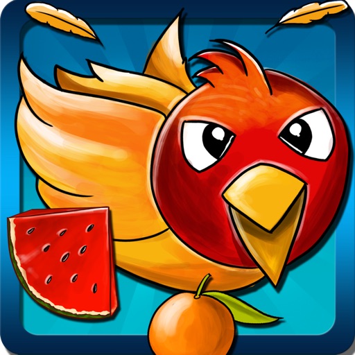 Hungry Flock: Tiny Ninja Birds Flaps Wings To Eat Little Juicy Fruit (Free Game) Icon