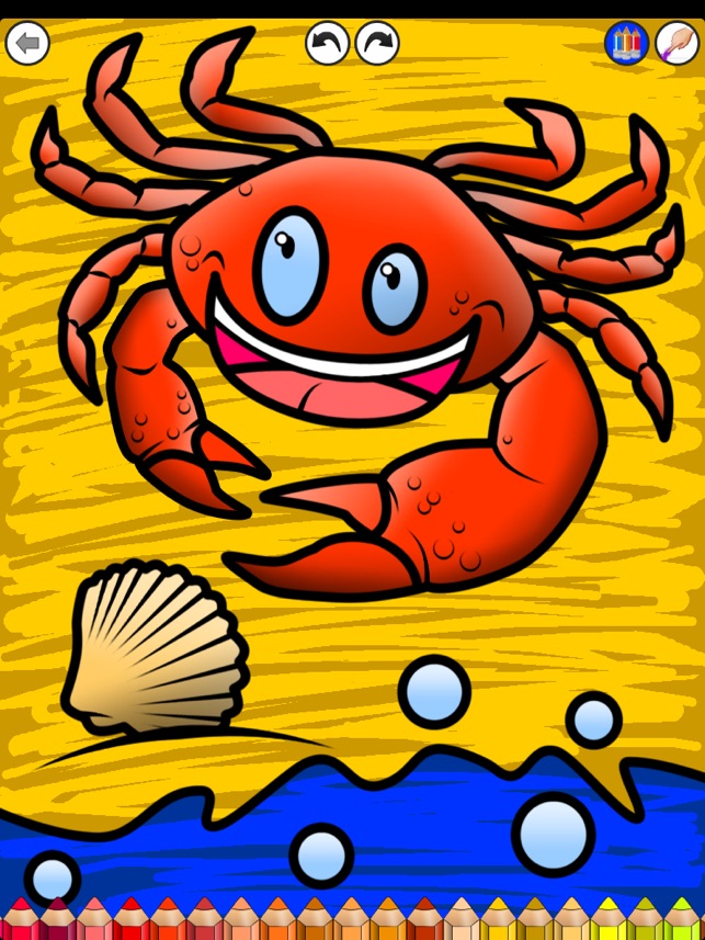 Coloring Board HD - Drawing for kids - Water Animals(圖3)-速報App