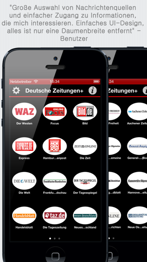 Deutsche Zeitungen - German Newspapers by sunflowerapps(圖5)-速報App