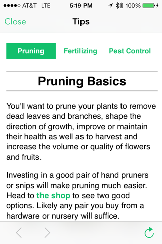 Waterbug Plant Care Guide screenshot 2