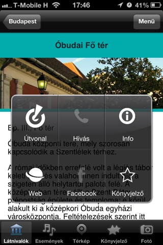 Kulturalis GPS screenshot 2