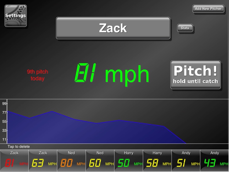 Baseball Radar Gun HD