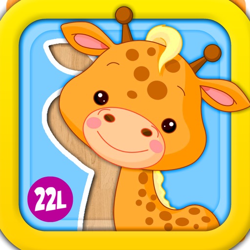 Animated Puzzle Game with Animals and Vehicles for Toddler and Preschool Kids by Abby Monkey® iOS App