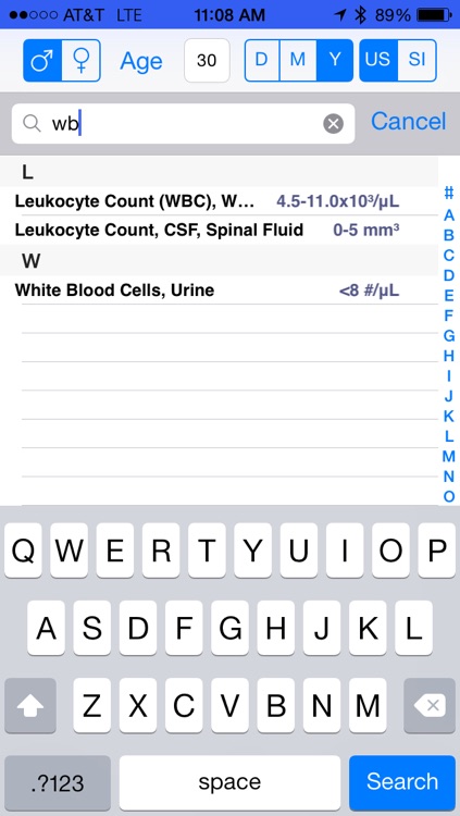 RH Medical Labs - Normal labs, now with Pediatric and Pregnancy labs in your pocket! screenshot-3