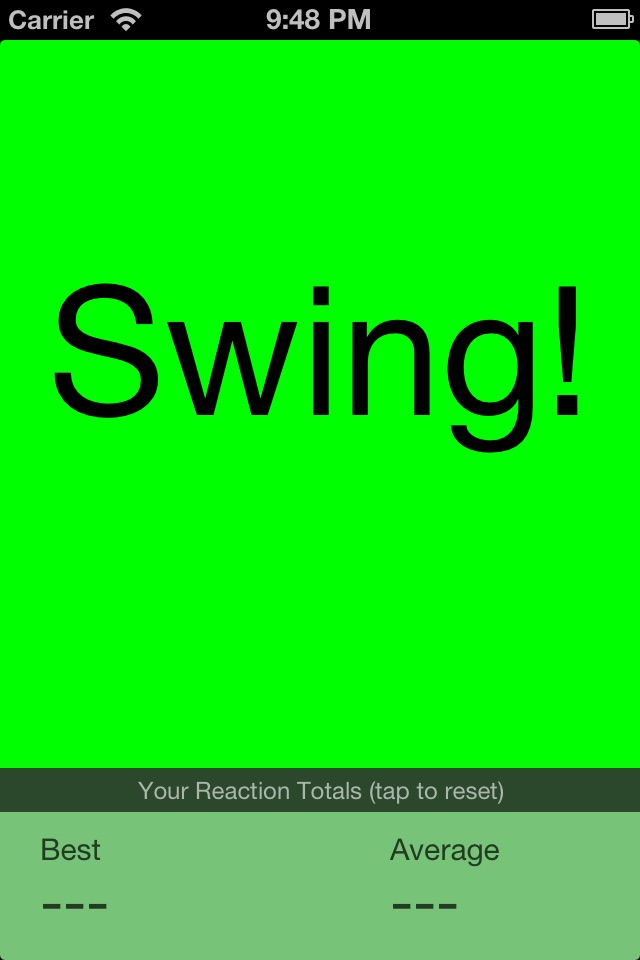 Batting Reaction Time screenshot 2