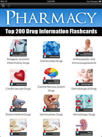 Drug Information Flash Cards screenshot 2