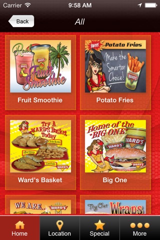 Ward's Restaurants screenshot 3