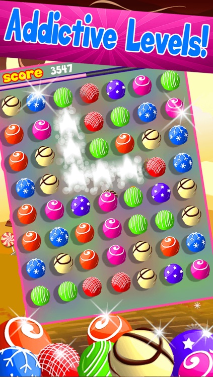 Candy Sparks Match-3  - Sweet Bubbles And Fruits Mania For Kids Free