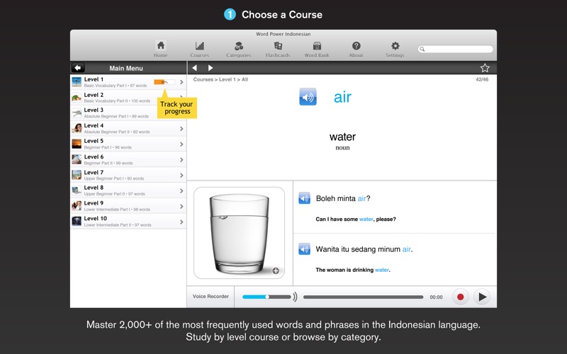 WordPower Learn Indonesian Vocabulary by InnovativeLanguage.com thumbnail 1
