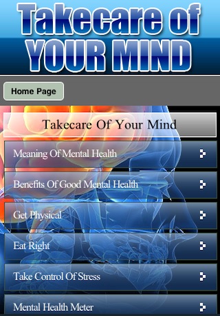 Take Care of Your Mind screenshot 3