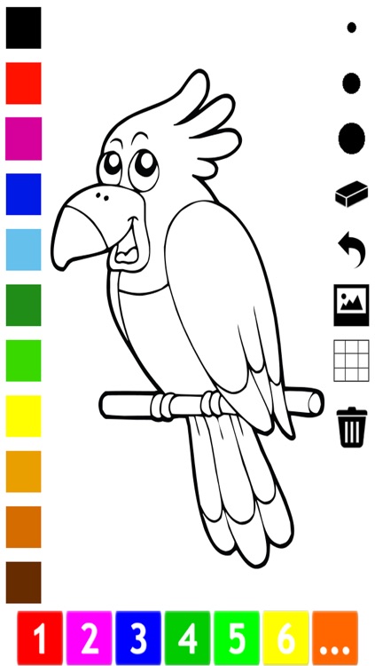 Animal Coloring Book for Children: Learn to draw and color animals and pets screenshot-3