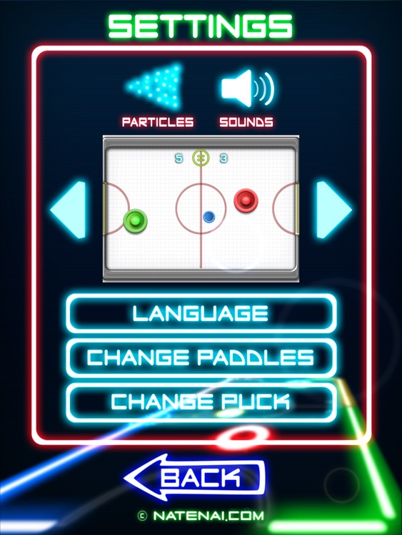 Glow Hockey 2 HD FREE