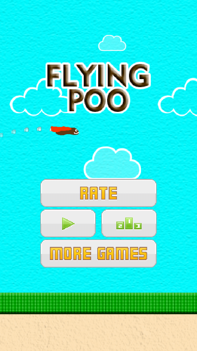 How to cancel & delete Flying Poo - Flippy's Fun Adventures from iphone & ipad 1