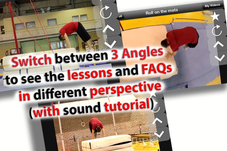 Front Flip - interactive Acrobatics