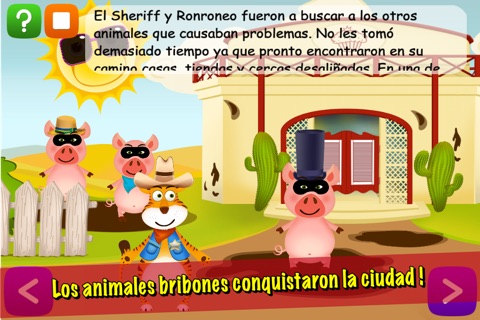 Animal Antics: Sheriff the Tiger’s Adventure LITE screenshot 2