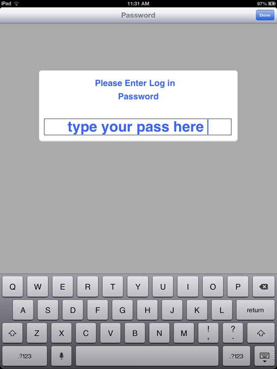 safePass For iPad