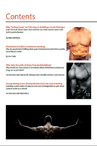 Natural Power and Muscle Magazine screenshot 3