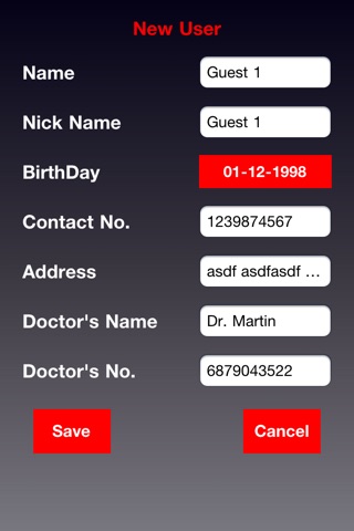 Diabetes Management App screenshot 2