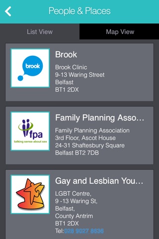 LGB&T Youth App NI screenshot 3