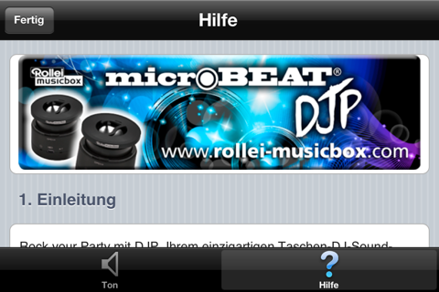 Rollei MusicBox screenshot 3