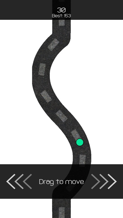 Keep The Dot in - Drag the Ball on Road