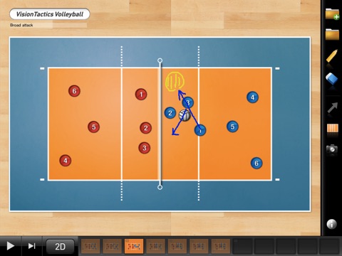 VisionTactics Volleyball screenshot 2