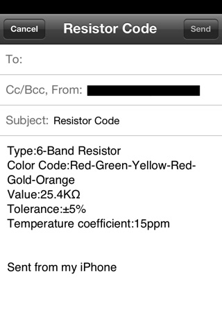 抵抗器カラーコード screenshot 3