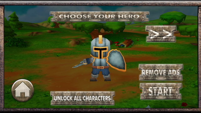 3D Tiny Hero-es vs Monster Defence Game for Free(圖2)-速報App