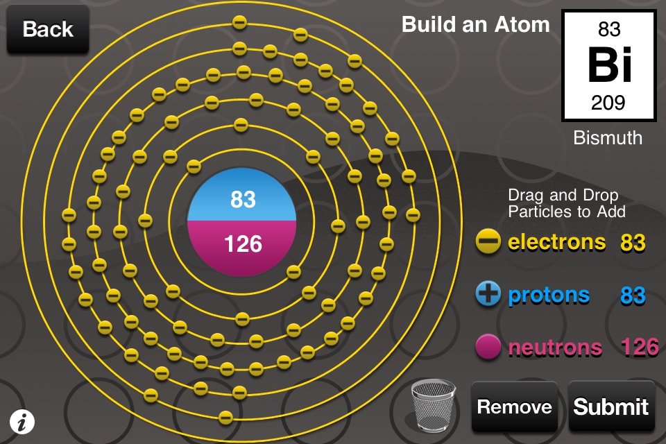 Building Atoms, Ions, and Isotopes Free screenshot 3