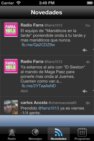 Radio Farra screenshot 2