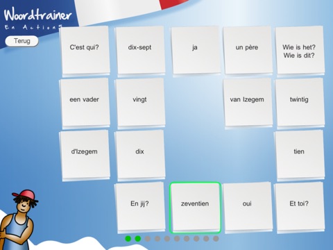 Woordtrainer En action 5 screenshot 4