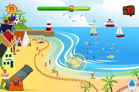 Beach Defence Blast - Fun Addicting Paradise Rescue screenshot 3