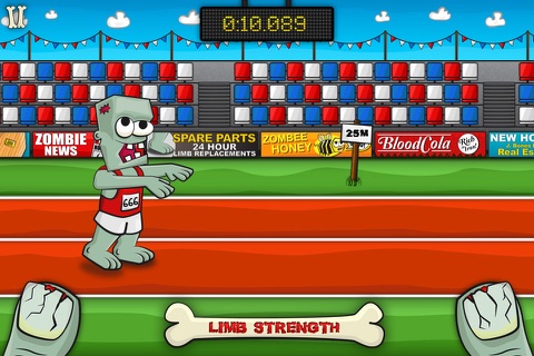 Zombie Sports Lite screenshot 2