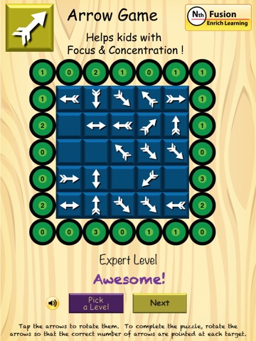 Arrow Game for iPad screenshot 3