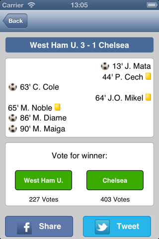 Live Scores for West Ham screenshot 3