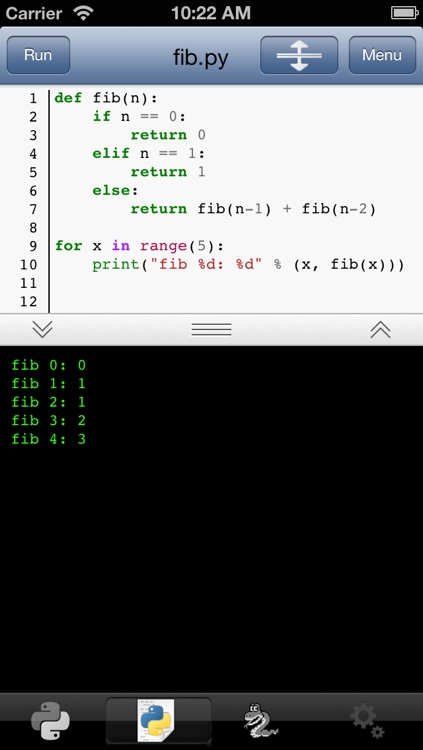 Python 3.1 for iOS