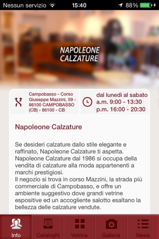 Napoleone Calzature screenshot 2