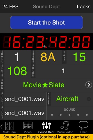 MovieSlate® 7 (Clapperboard & Shot Log) screenshot 3