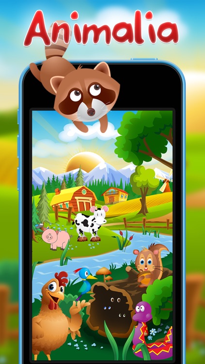 Learn Spanish with Animalia - Interactive Talking Animals - fun educational game for kids to play and learn wild and farm animals sounds