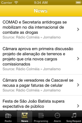Rádio Colméia screenshot 2