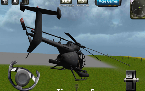 Helicopter 3D flight simulator screenshot 3