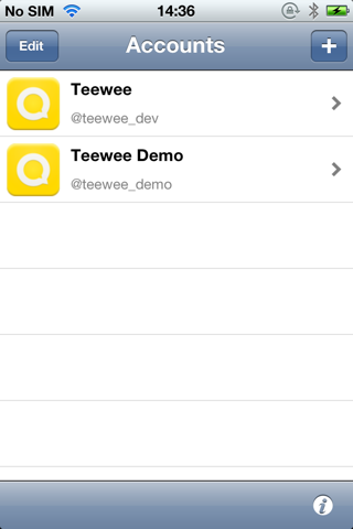 Teewee for Twitter screenshot 2